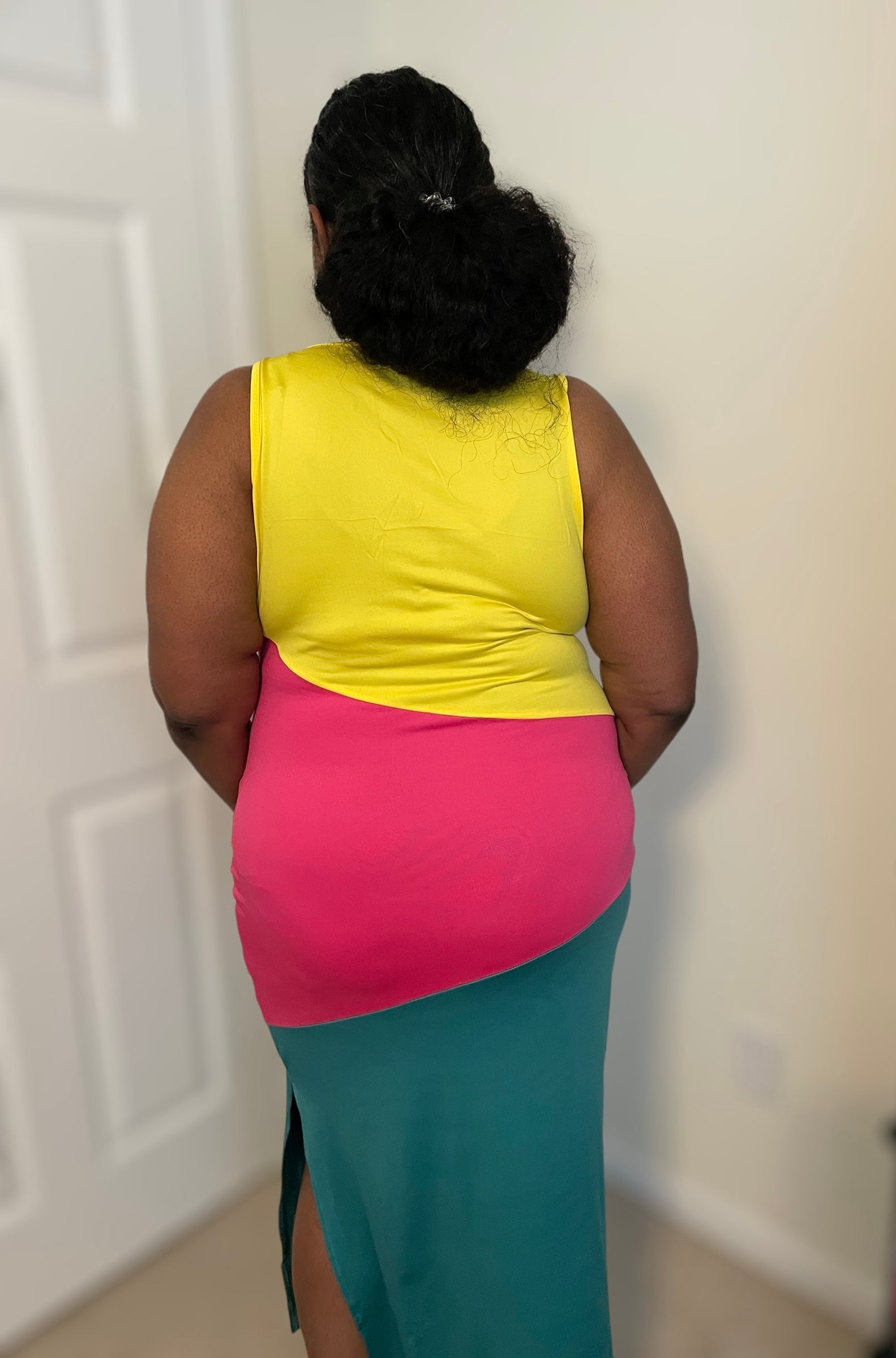 colorblock plus size maxi dresses Colorblock Plus Size Maxi Dress – B'el 'Ego