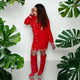 Red Varsity Dress